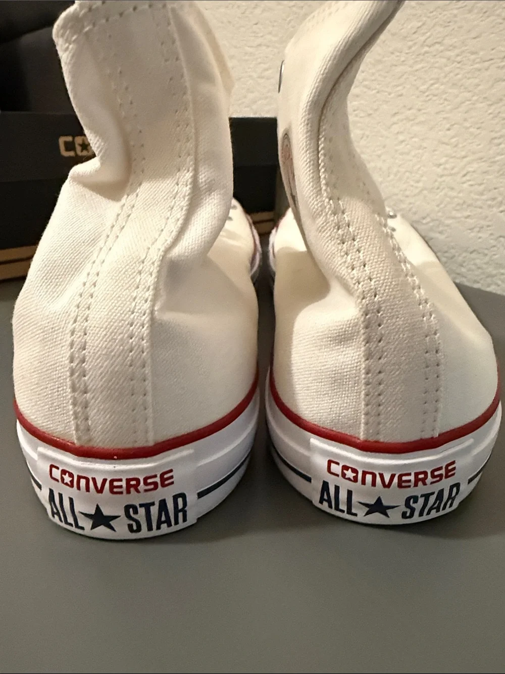 NWT Converse Chuck Taylor All Star High Top Sneaker,Optical White,Unisex-men 12 - Picture 10 of 15